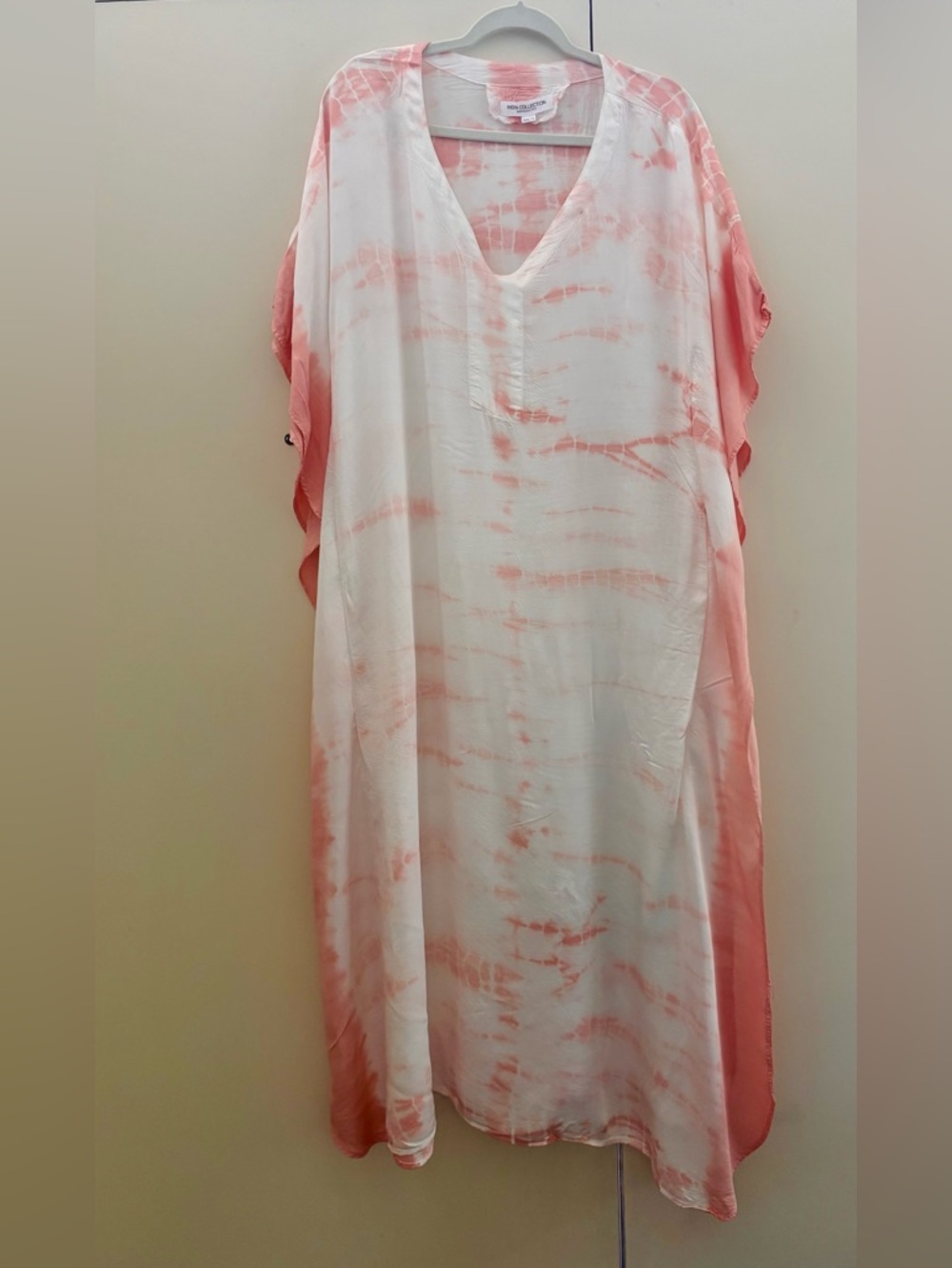Emerson Fry India Collection TIE DYE CAFTAN - MUTED CLAY Size XS/S - Picture 5 of 8